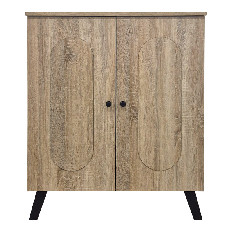 Shoe rack-cabinet Cathi pakoworld sonoma 80x34x95cm