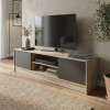 Sasa pakoworld TV cabinet sonoma-anthracite 150x35x41.5cm