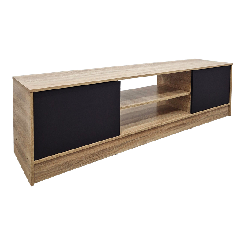 Sasa pakoworld TV cabinet sonoma-anthracite 150x35x41.5cm