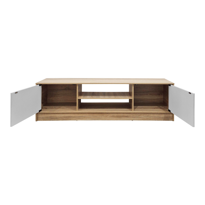 Sasa pakoworld TV cabinet sonoma-white 150x35x41.5cm