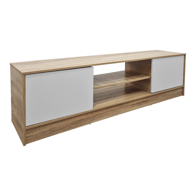Sasa pakoworld TV cabinet sonoma-white 150x35x41.5cm