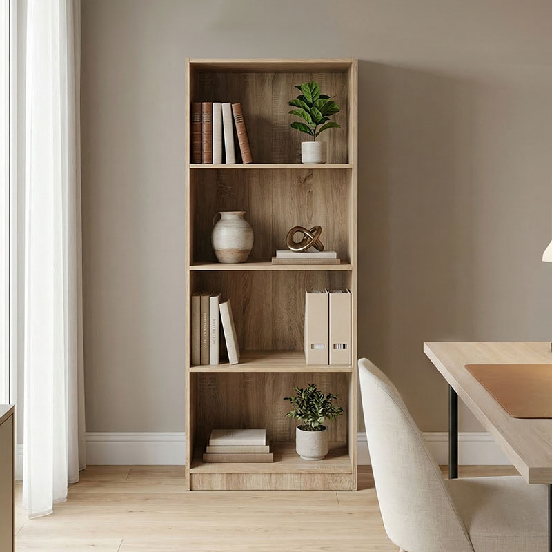 Kendy pakoworld bookcase sonoma 60x30x167cm