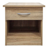 Bedy pakoworld bedside table sonoma 40x34x42cm