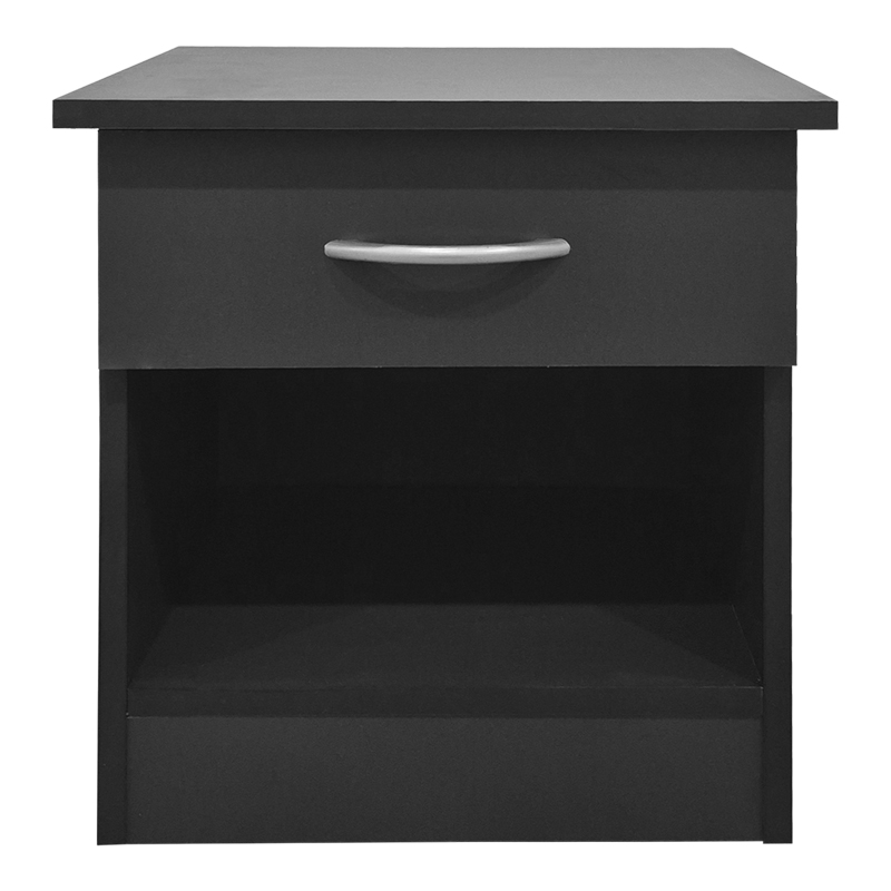 Bedy pakoworld bedside table anthracite 40x34x42cm