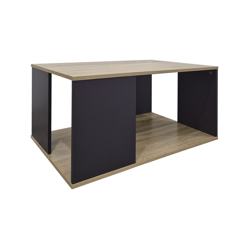 Zelegan pakoworld coffee table sonoma-anthracite 90x90x44.5cm