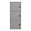 Wirdia pakoworld column cabinet light grey 30.5x24x71.5cm