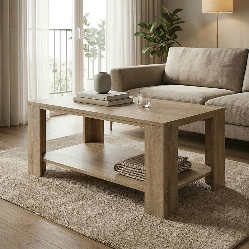 Coffee table Votalo I pakoworld sonoma 90x50x45cm
