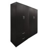 Lego pakoworld wenge four-door wardrobe 160x42x180cm