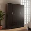Lego pakoworld wenge four-door wardrobe 160x42x180cm