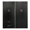 Lego pakoworld wenge four-door wardrobe 160x42x180cm