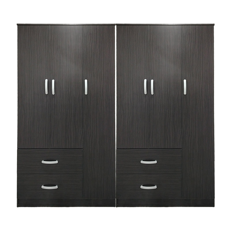 Ντουλάπα εξάφυλλη Lego pakoworld wenge 180x42x180εκ