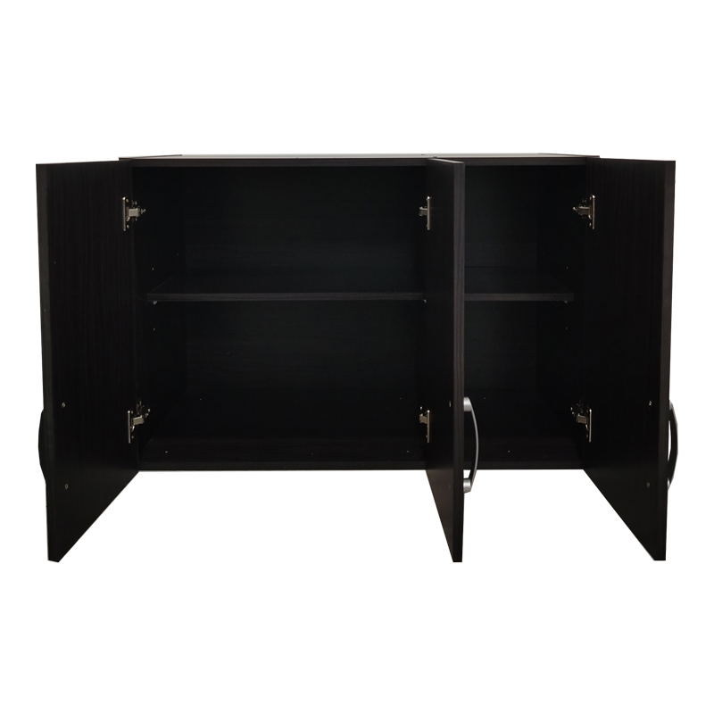 Ντουλάπα πεντάφυλλη με πατάρι Lego I pakoworld wenge 170x42x240εκ