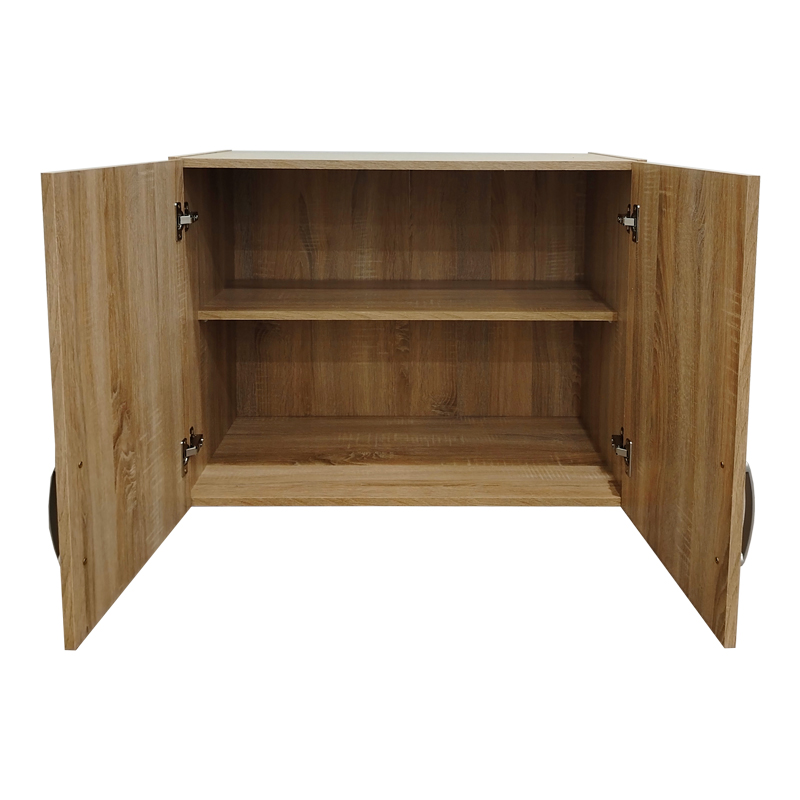 Ντουλάπα τετράφυλλη με πατάρι Lego pakoworld sonoma 160x42x240εκ