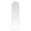 Plaza pakoworld aluminum mirror in gold shade 40x28x150cm