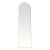 Plaza I pakoworld aluminum mirror in gold shade 50x28x160cm