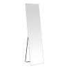 Moira pakoworld aluminum mirror in whtie shade 40x28x150cm