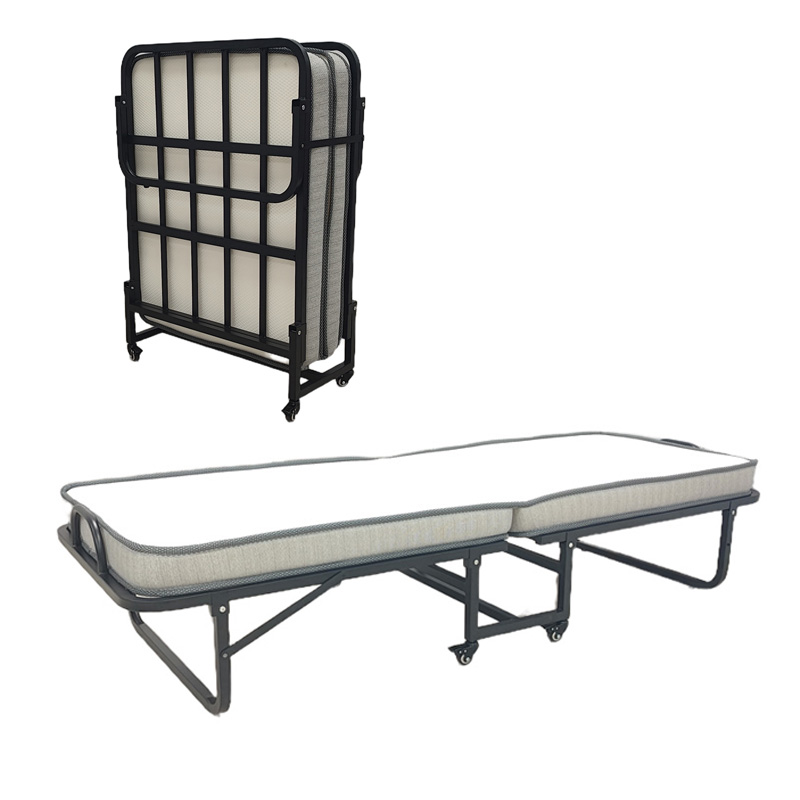 Kamu pakoworld bunk bed with 10cm mattress black 75x190cm