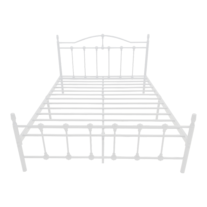 Κρεβάτι Wotso pakoworld μεταλλικό λευκο 140x200εκ