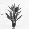 Decorative plant in pot Cycas Inart green D55x80cm