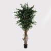 Decorative plant in pot Banyan Inart green D95x180cm