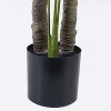 Decorative plant in pot Deliciosa I Inart green D90x160cm