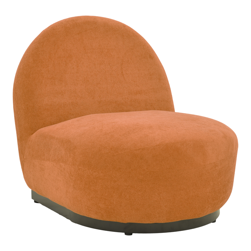 Πολυθρόνα περιστρεφόμενη Zenny pakoworld υφασμα terracotta 64x85x68εκ Πολυθρόνα περιστρεφόμενη Zenny pakoworld υφασμα terracotta 64x85x68εκ