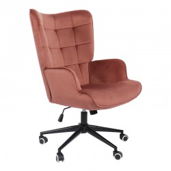 Lobima pakoworld director's office chair, rotting apple, velvet, 71x68x104cm