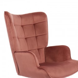 Lobima pakoworld director's office chair, rotting apple, velvet, 71x68x104cm