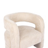 Armchair Coconda pakoworld beige fabric 63x68x71cm