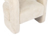 Armchair Coconda pakoworld beige fabric 63x68x71cm