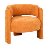 Armchair Janko pakoworld amber fabric 67x78x71cm