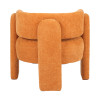 Armchair Janko pakoworld amber fabric 67x78x71cm