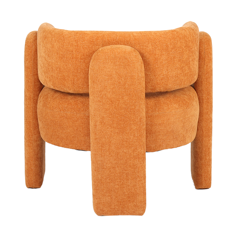 Armchair Janko pakoworld amber fabric 67x78x71cm