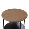 Side table Fredami pakoworld sonoma D40x50cm