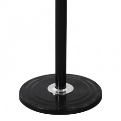 Καλόγερος Keleste pakoworld μέταλλο σε μαύρη απόχρωση Φ37x175εκ