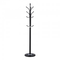 Καλόγερος Keleste pakoworld μέταλλο σε μαύρη απόχρωση Φ37x175εκ