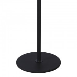 Καλόγερος Lelom pakoworld μέταλλο σε μαύρη απόχρωση Φ30x170εκ