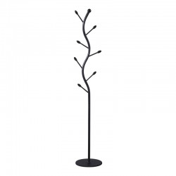 Καλόγερος Lelom pakoworld μέταλλο σε μαύρη απόχρωση Φ30x170εκ