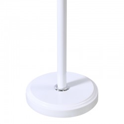 Καλόγερος Serea pakoworld μέταλλο σε λευκή-φυσική απόχρωση Φ30x175εκ