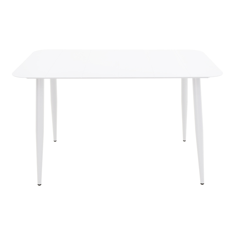 Τραπέζι Vista pakoworld αλουμίνιο σε λευκη απόχρωση 150x80x72εκ