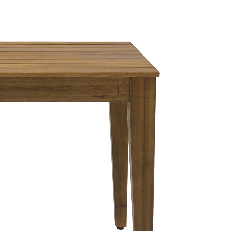 Table Napole pakoworld acacia wood in natural color 50x50x45cm