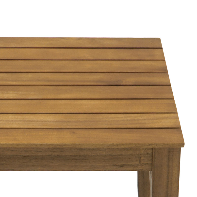 Table Napole pakoworld acacia wood in natural color 50x50x45cm