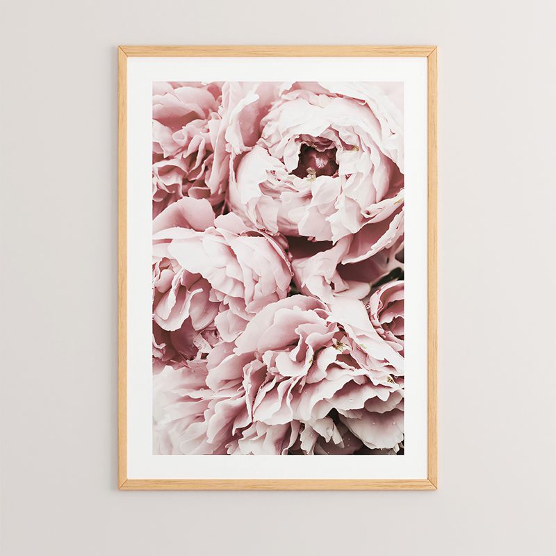 Wall art in frame Frese pakoworld with digital print 33x1.5x48cm
