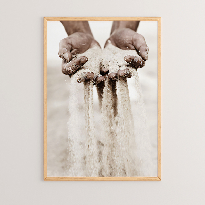 Wall art in frame Ellery pakoworld with digital print 33x1.5x48cm