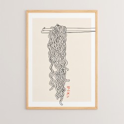 Πίνακας Sed pakoworld με ψηφιακή εκτύπωση και πλαίσιο 33x1.5x48εκ