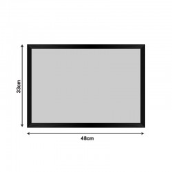 Wall art in frame Dineria I pakoworld with digital print 48x1.5x33cm