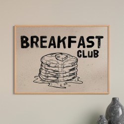 Wall art in frame Bredo pakoworld with digital print 48x1.5x33cm