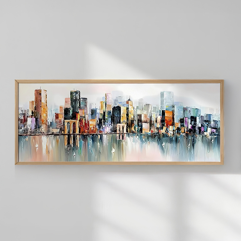 Πίνακας Oganda pakoworld με ψηφιακή εκτύπωση και πλαίσιο 120x2x50εκ