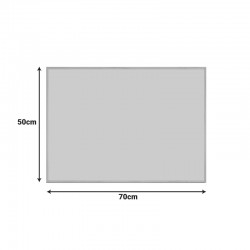 Wall art in frame Happo pakoworld with digital print 50x2x70cm