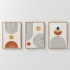 Wall art in frame Lenda pakoworld triptyque with digital print 33x1.5x48cm